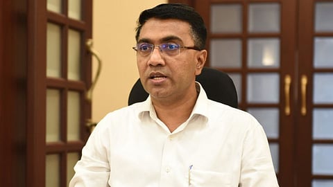 Pramod Sawant Visit: मंत्रालयात तिसऱ्या मजल्यावरील परिषद सभागृहात त्यांनी ही बैठक घेतली; राज्याचे मुख्य सचिव पुनीतकुमार गोयल हेसुद्धा यावेळी उपस्थित होते