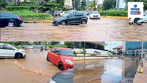 Patto Issues: साचणाऱ्या पाण्यामुळे इमारतींना धोका; तातडीने उपाययोजना करण्याची मागणी