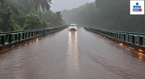 Goa Monsoon: राज्यात पावसाचे धुमशान सुरूच असून झाडे पडणे, दरड कोसळणे असे प्रकार घडत आहेत