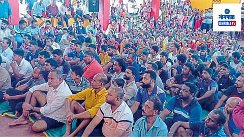 Kudchire Waste Management Project: ५०० पेक्षा अधिक ग्रामस्थांनी सभेला उपस्थिती लावून शक्तिप्रदर्शन घडविले