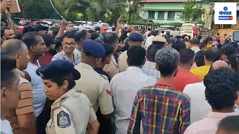 Goa Crime: विद्यार्थिनी मारहाण प्रकरण, कुंकळ्ळी पोलिस ठाण्यावर स्थानिकांचा 'धडक मोर्चा'