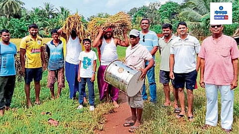 Sateri Kelbai Temple Ladfem: शेकडो वर्षांची परंपरा लाभलेला लाडफे येथील सातेरी केळबाई देवस्थानचा पारंपरिक 'नवे उत्सव' शनिवारी विजयादशमीच्या मुहूर्तावर मोठ्या उत्साहात साजरा करण्यात आला.