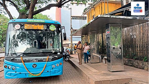 Kadamba EV Bus Shed