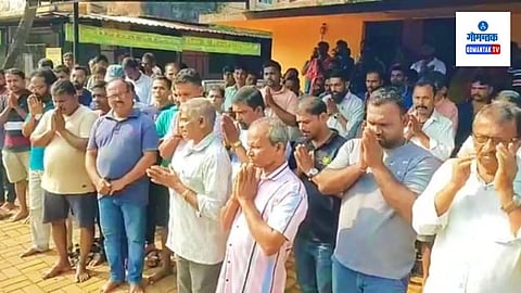 Dudhsagar Waterfall Goa: दूधसागर हंगामाच्या सर्व मागण्या सरकारने मान्य करुन सारं काही सुरळीत होण्यासाठी स्थानिकांकडून दूधसागर देवाला सामूहिक गाऱ्हाणे घालण्यात आले