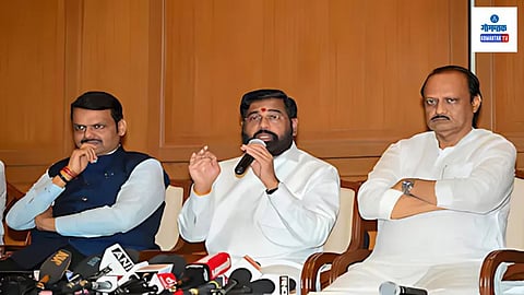 Devendra Fadnavis, Eknath Shinde, Ajit Pawar