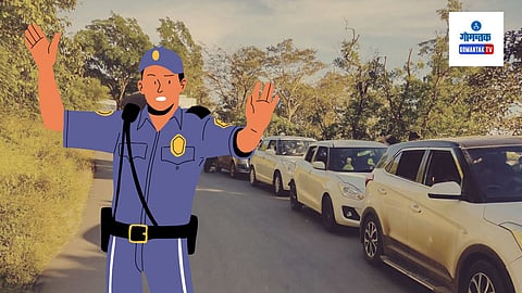 Paryem-Sankhalim Road Block: पर्ये-साखळीमार्गे गोव्यात येणारा मार्ग स्थानिक मंदिराच्या वादामुळे बंद करण्यात आला आहे.