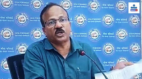 GFP General Secretary Prashant Naik