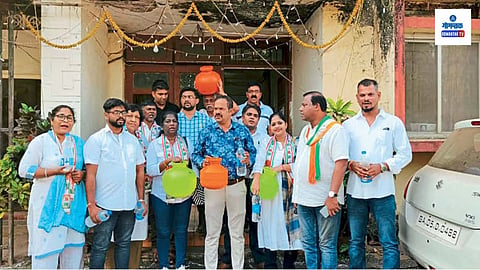 Goa Congress protest about water supply