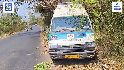 Goa ambulance shortage,
