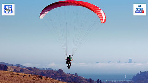 Illegal paragliding Goa