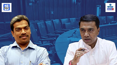 Damu Naik, CM Pramod Sawant