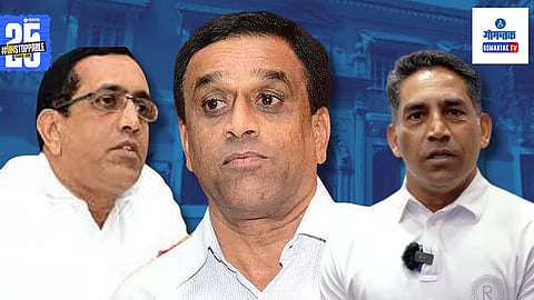 Deepak Dhavalikar, Sudin Dhavalikar, Govind Gaude