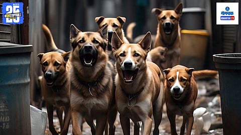 Toddler killed by stray dogs