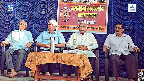 Subhash Velingkar, Goa Marathi Official Language Dispute