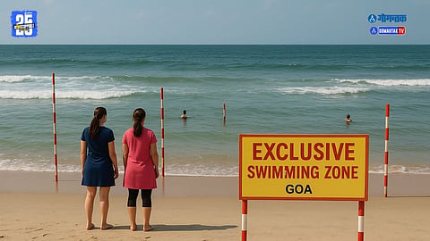 swimming zones goa