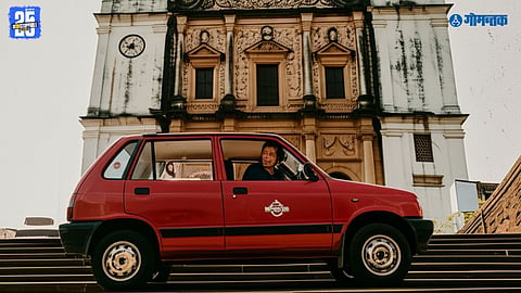 church steps car incident