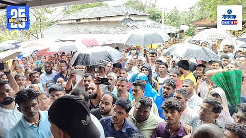 Valpoi Police Station Protest