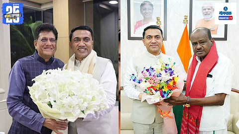Pramod Sawant Delhi meeting