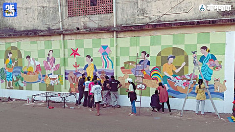 Bicholim wall art initiative