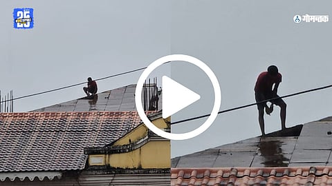 goa rain video