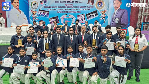 Goa karate team