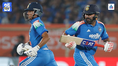 Rohit Jaiswal opening partnership record