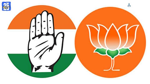 BJP, Congress
