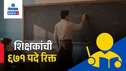 671 teacher vacancies in goa schools