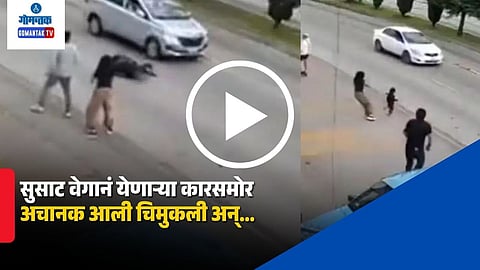 Viral Video Little Girl Car Accident