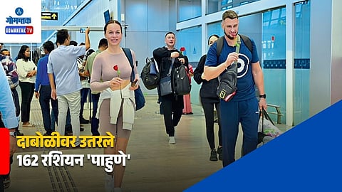 162 Russian Tourists Goa