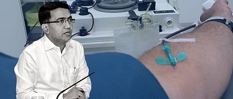 Goa CM Dr Pramod Sawant said The public should come forward to donate plasma