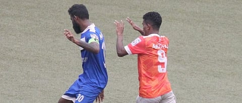 Goa Professional Leagu Calangutes equalizer kept Sporting Club at 2 2