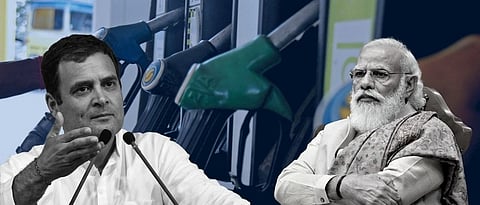 Rahul Gandhi and Narendra Modi