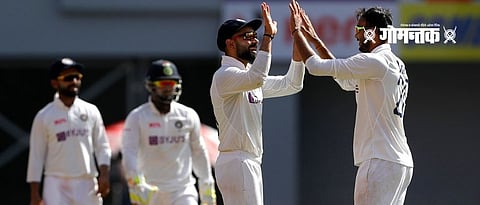 Ind vs Eng 4th Test Akshar Patel took 4 wickets for England