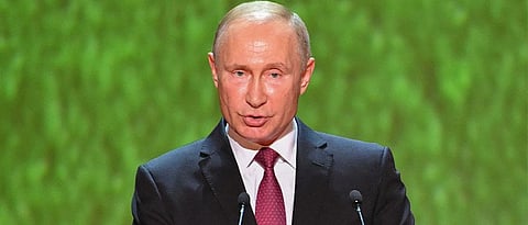 Russian president Vladimir Putin offers free coronavirus vaccine to United Nations staff across world