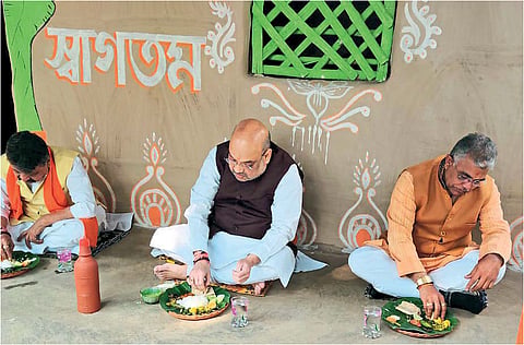 Mamata Banerjee Will Be Left All Alone in Trinamool Said Amit Shah in Medinapur as 9 trinamool MLA rebelled