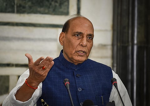 Defense Minister Rajnath Singh reviewed the situation on the Ladakh border