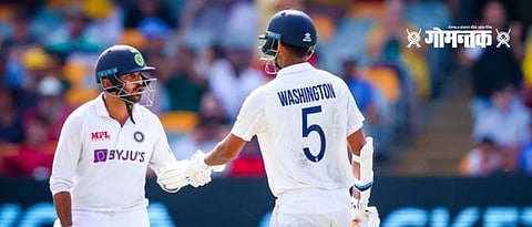 India Vs Australia Test 4 day 3 Partnership of Shardul Thakur and Washington Sundar brings India back into the game