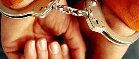 arrested