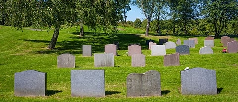 Grave yard.