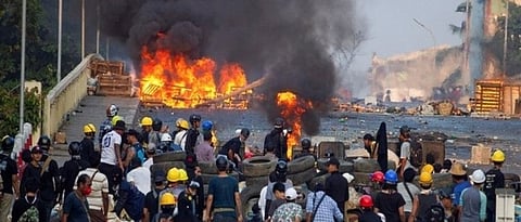 Myanmar military airstrikes Citizens rush to Thailand to save lives