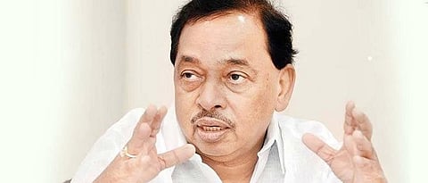 Narayan Rane hits out CM UddhavThackeray and Rahul Gandhi at Kankavali in the tractor rally organised by BJP