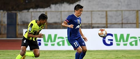 Bangalore FC thrashed Tribhuvan Army by a huge margin