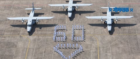 Indian Navy 310 Squadron is celebrating Diamond Jubilee Anniversary
