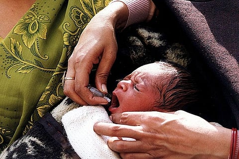 An article published in Indian Pediatrics, a journal, last year says that since 2009 India has witnessed 41 cases of VDPVs, including two in 2014
Credit: CDC Global/Flickr