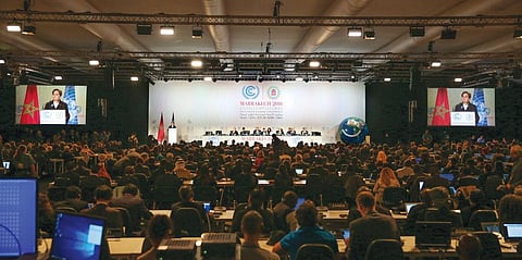 The 22nd Conference of Parties
was held in the Moroccan city of
Marrakech during November 7-18 (Source: IISD.CA)
