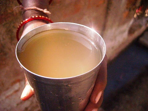 The surface water sample collected within the factory premises had the highest level of contamination. Credit: Bhopal Medical Appeal/ Flicker