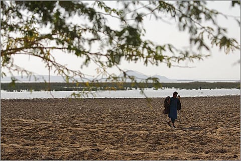 Despite efforts, clean water is scarce in India’s industrial Gujarat state
April 5, 2017 7.08am BST
In Kutch, a dry region within Gujarat, fresh water is scarce and endangered by industrial pollution. (Credit: Nevil Zaveri/Flickr)