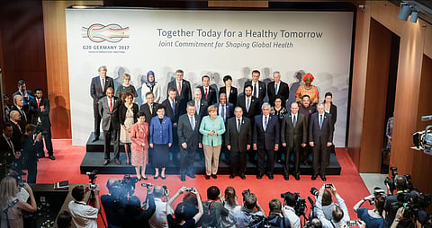 The Berlin Declaration calls for joint commitment and action to ensure a healthier future. Credit: Steffen Seibert / G20