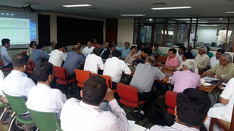 The workshop on brick kilns at New Delhi Credit: Rahul S